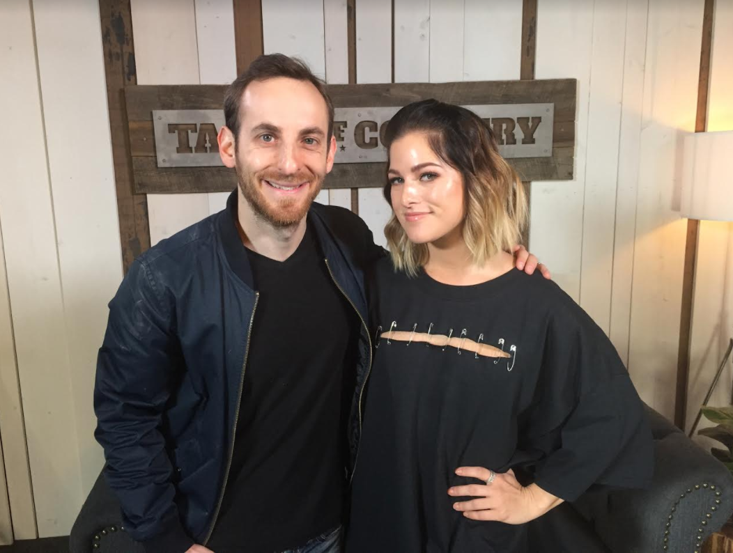 Taste of Country Nights’ host Sam Alex interviews country super-star Cassadee Pope
