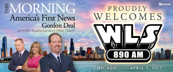This Morning debuts debuts April 3rd on WLS-AM 890 Chicago