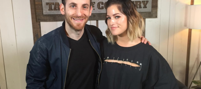 Taste of Country Nights’ host Sam Alex interviews country super-star Cassadee Pope