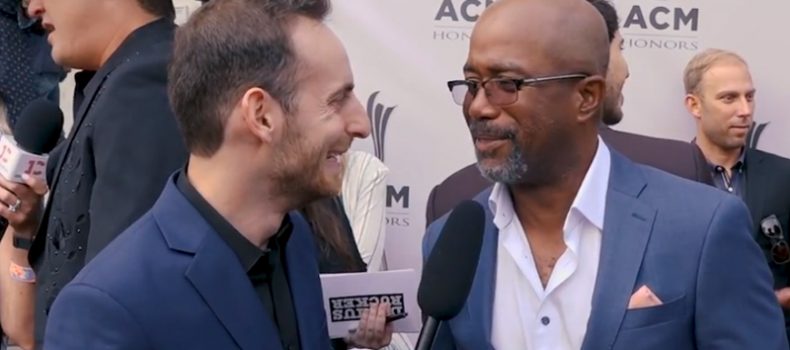 Sam Alex covers Academy of Country Music Honors Red Carpet