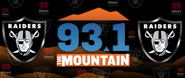 iHeartMedia Las Vegas’ 93.1 The Mountain announces broadcast agreement with the Oakland raiders for the 2019 Season