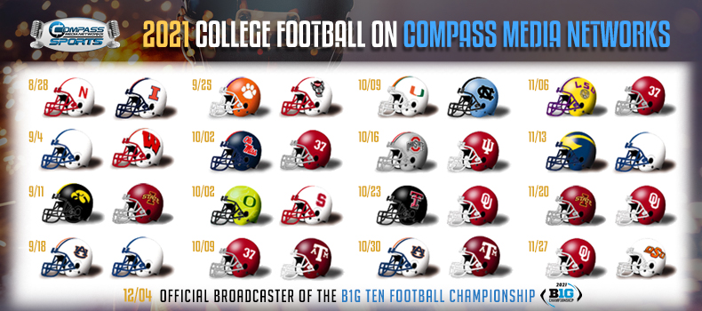 College football TV schedule and times