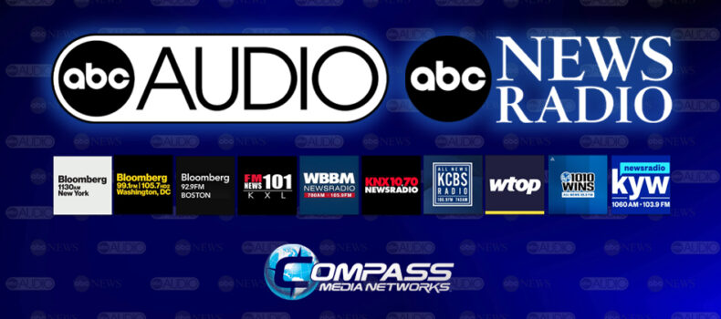 COMPASS MEDIA NETWORKS ANNOUNCES EXTENSION OF RADIO ADVERTISING SALES REPRESENTATION FOR ABC AUDIO